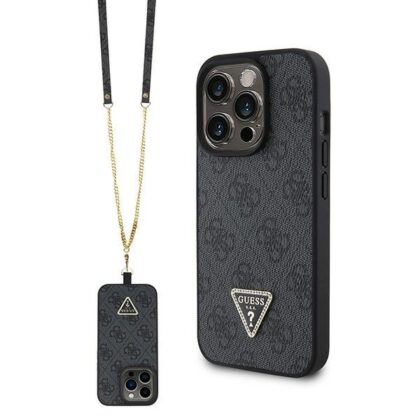 Guess Crossbody 4G Metal Logo Back Case for Apple iPhone 15 Pro Max GUHCP15XP4TDSCPK 3666339146832