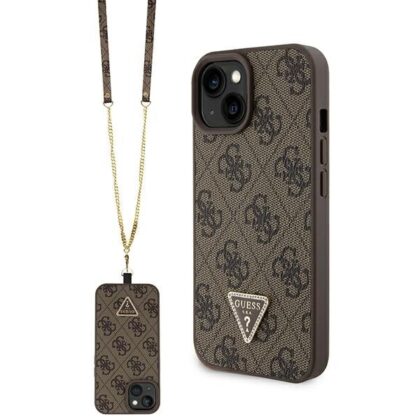 Guess Crossbody 4G Metal Logo Back Case for Apple iPhone 15 GUHCP15SP4TDSCPW 3666339146948