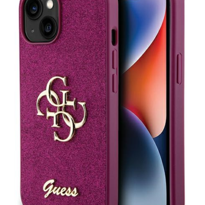 Guess Fixed Glitter Big 4G Case for Apple iPhone 15 GUHCP15SHG4SGU 3666339147501