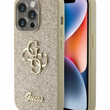 Guess Fixed Glitter Big 4G Case for Apple iPhone 15 Plus GUHCP15MHG4SGD 3666339147792