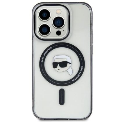 Karl Lagerfeld  IML Karl`s Head MagSafe Back Case for Apple iPhone 15 KLHMP15SHKHNOTK 3666339161910