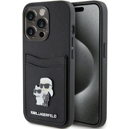 Karl Lagerfeld KLHCP15LSAPKCNPK Back Case for Apple iPhone 15 Pro KLHCP15LSAPKCNPK 3666339165536