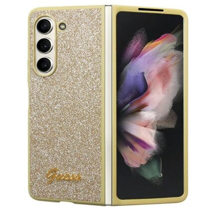 Guess GUHCZFD5HGGSHD Golden Hard Case Glitter F946 Case for Samsung Galaxy Z Fold5 GUHCZFD5HGGSHD 3666339173982