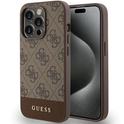 Guess GUHCP15XG4GLBR Rear Cover for Apple iPhone 15 Pro Max GUHCP15XG4GLBR 3666339196240