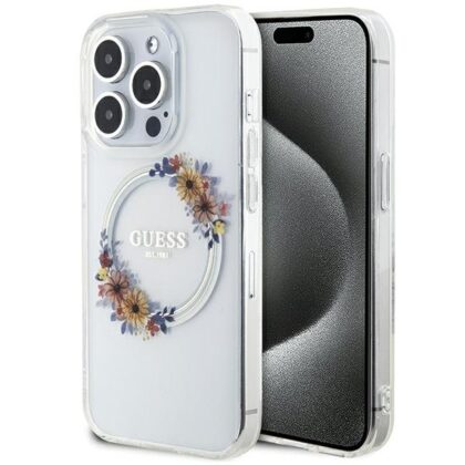 Guess GUHMP15XHFWFCT Back Case for iPhone 15 Pro Max GUHMP15XHFWFCT 3666339221737