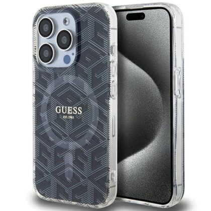 Guess GUHMP15XHGCUSTGK Back Case for Apple iPhone 15 Pro Max GUHMP15XHGCUSTGK 3666339221874