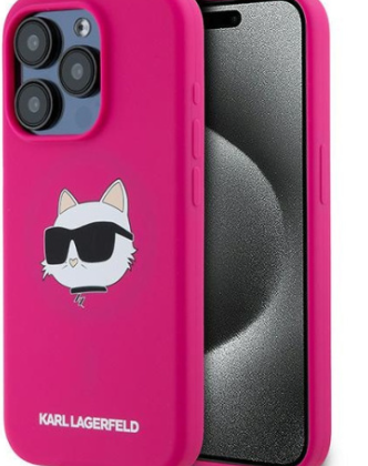 Karl Lagerfeld KLHMP15LSCHPPLF Back Case for Apple iPhone 15 Pro KLHMP15LSCHPPLF 3666339257422