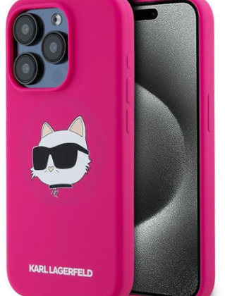 Karl Lagerfeld KLHMP15XSCHPPLF Back Case for Apple iPhone 15 Pro Max KLHMP15XSCHPPLF 3666339257439