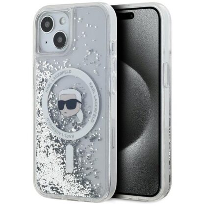 Karl Lagerfeld KLHMP15SLGKISGH Back Case for Apple iPhone 15 / 14 / 13 KLHMP15SLGKISGH 3666339285586