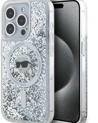 Karl Lagerfeld KLHMP15LLGKISGH Back Case for Apple iPhone 15 Pro KLHMP15LLGKISGH 3666339285609