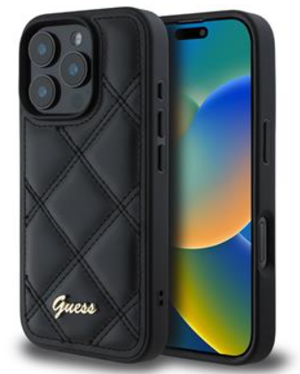 Guess GUHCP16LPSQSQSK Back Case for Apple iPhone 16 Pro GUHCP16LPSQSQSK 3666339345068