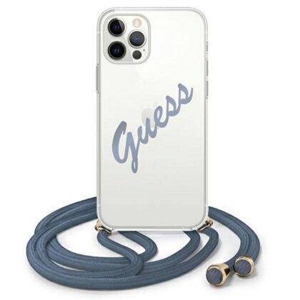 Guess GUHCP12MCRTVSBL Back Case for Apple iPhone 12 / 12 Pro GUHCP12MCRTVSBL 3700740495407