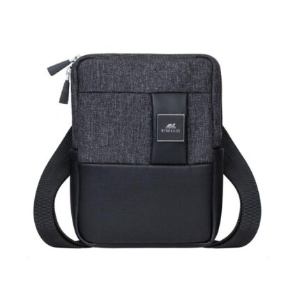 TABLET CASE CROSSBODY 8"/8810 BLACK MELANGE RIVACASE  8810BLACKMELANGE 4260403579169