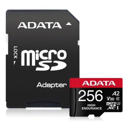 MEMORY MICRO SDXC 256GB W/AD./AUSDX256GUI3V30SHA2-RA1 ADATA  AUSDX256GUI3V30SHA2-RA1 4710273772165