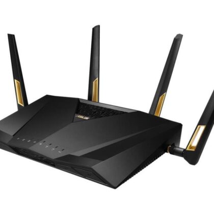 Wireless Router ASUS Wireless Router 6000 Mbps Mesh Wi-Fi 6 USB 3.2 1 WAN 4x10/100/1000M 2x2.5GbE Number of antennas 4 RT-AX88UPRO  RT-AX88UPRO 4711081911104