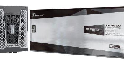 Power Supply SEASONIC PRIME TX ATX 3.0 1600 Watts Efficiency 80 PLUS TITANIUM MTBF 100000 hours PRIME-TX-1600-ATX30  PRIME-TX-1600-ATX30 4711173878018