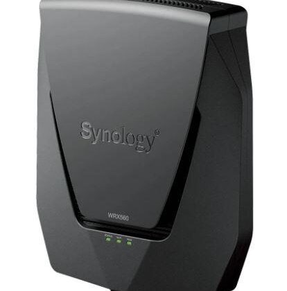 Wireless Router SYNOLOGY Wireless Router 3000 Mbps Mesh Wi-Fi 6 IEEE 802.11ax USB 3.2 1 WAN 2 WAN 3x10/100/1000M 1x2.5GbE WRX560  WRX560 4711174724970