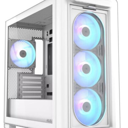 Case ASUS A23 PLUS MidiTower Case product features Transparent panel MicroATX MiniITX Colour White A23PLUSTG/ARGBWHITE  A23 PLUS TG/ARGB WHITE 4711387701140