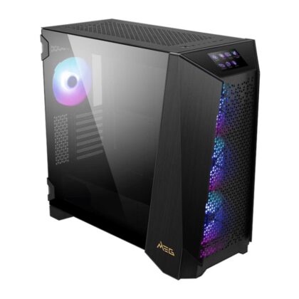 Case MSI MEG PROSPECT 700R MidiTower Case product features Transparent panel Not included ATX EATX MicroATX Colour Black MEGPROSPECT700R  MEGPROSPECT700R 4719072945848