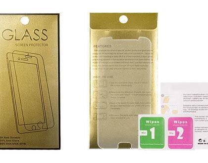 Tempered Glass Gold Screen Protector Nokia 1 (2018) T-G-XIA-NOK-1/18 4752168059210