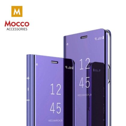 Mocco Clear View Cover Case For Samsung A205 Galaxy A20 Purple MO-CL-SA-A202-PU 4752168068502