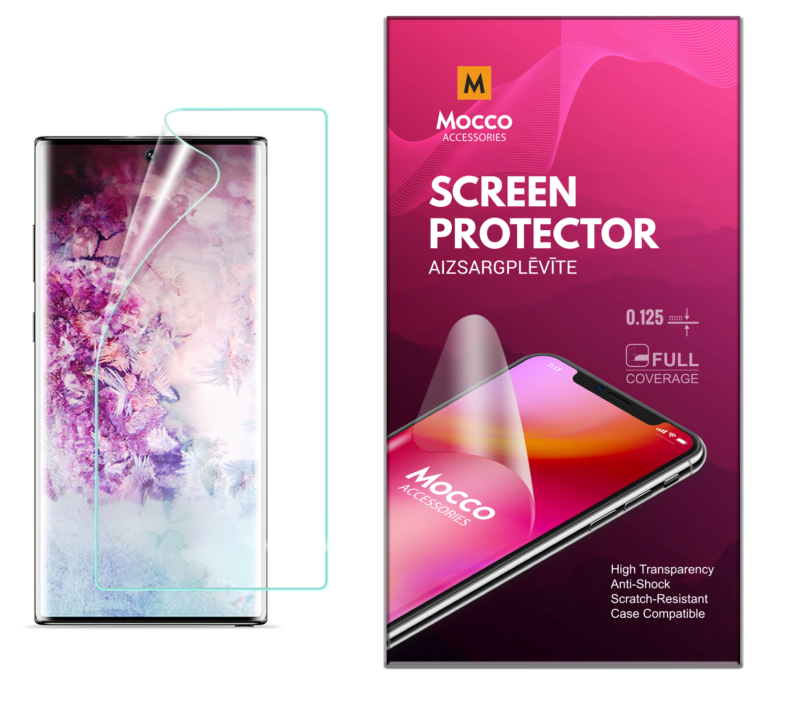 Mocco Full Coverage 0.125mm Clear Screen Protector for Samsung N970 Galaxy Note 10 / Note 10 5G MC-125SP-N970 4752168073520