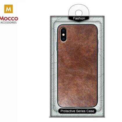 Mocco Business Silicone Back Case for Xiaomi Mi Note 10 / Mi Note 10 Pro / Mi CC9 Brown (EU Blister) MO-BUS-MINOT10-BR 4752168077986