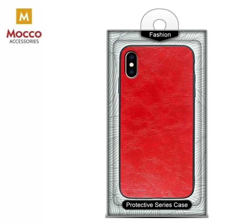 Mocco Business Silicone Back Case for Xiaomi Mi Note 10 / Mi Note 10 Pro / Mi CC9 Red (EU Blister) MO-BUS-MINOT10-RE 4752168077993