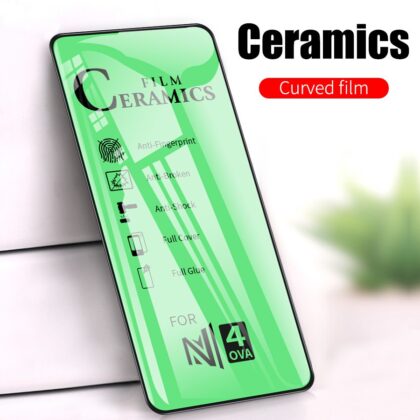 RoGer Ceramic Soft Full Coverage Screen Protector Samsung Galaxy S21 Transparent RO-CE-SP-SA-S21 4752168095799