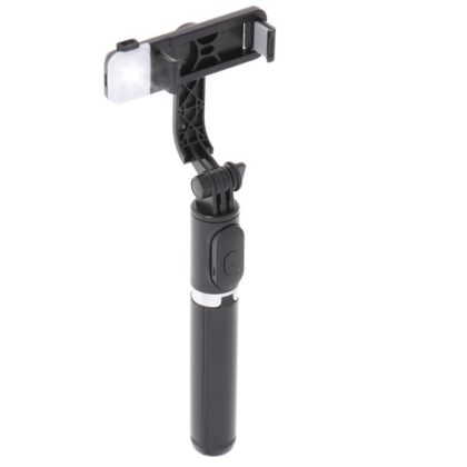 RoGer V15 Universal Tripod Stand for Selfie with LED Lamp RO-V15-BK 4752168109175