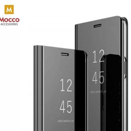 Mocco Clear View Cover Case For Xiaomi Redmi Note 8 Black MO-CL-XIA-RN8-BK 4752168113028