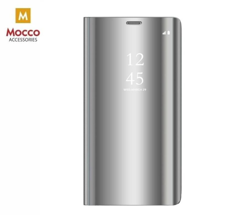 Mocco Clear View Cover Case For Samsung Galaxy S23 Silver MO-CL-SA-S23-SI 4752168113271