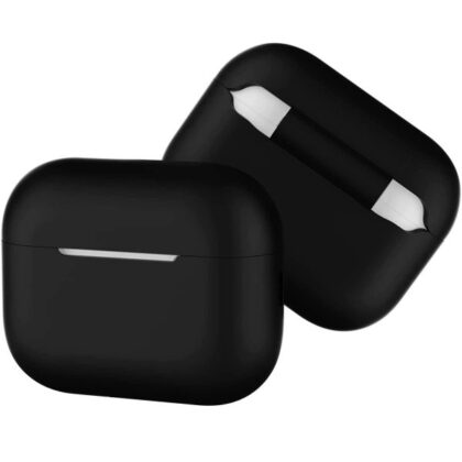 RoGer APODSPRO2 Silicone Case for Airpods Pro 2 black RO-SC-APODSPRO2-BK 4752168123164