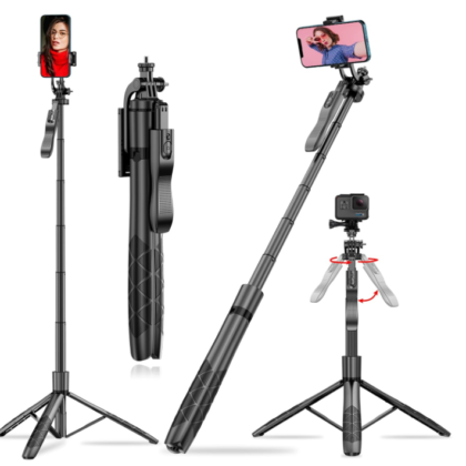 Wooco L16 Long Selfie Stick - Tripod Bluetooth 153cm WC-L16 4752168134443