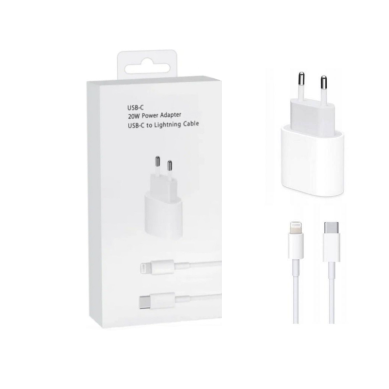 RoGer CH20W1M Wall Charger 20W / USB-C - Lightning 1m CH20W1M 4752168134559