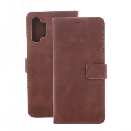 Mocco Smart Velvet Book Case for Smartphone Samsung Galaxy A55 5G MO-SVC-SA-A55-BR 4752168144428