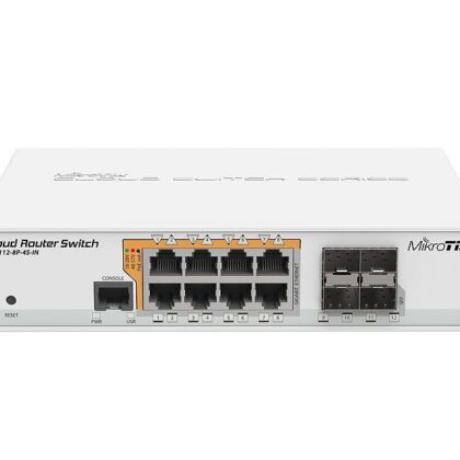 Switch MIKROTIK 8x10Base-T / 100Base-TX / 1000Base-T 4xSFP 1xConsole CRS112-8P-4S-IN  CRS112-8P-4S-IN 4752224002105