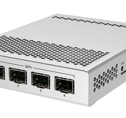 Switch MIKROTIK 1x10Base-T / 100Base-TX / 1000Base-T 4xSFP+ PoE ports 1 CRS305-1G-4S+IN  CRS305-1G-4S+IN 4752224002136