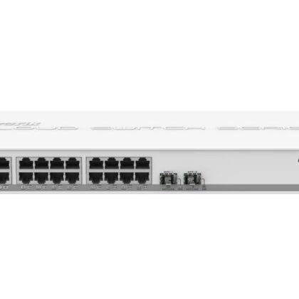 Switch MIKROTIK 24x10Base-T / 100Base-TX / 1000Base-T 2xSFP+ CSS326-24G-2S+RM  CSS326-24G-2S+RM 4752224002334