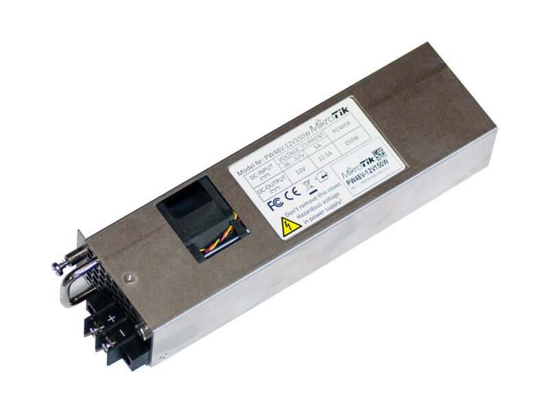 NET ACC PSU 48V 150W/PW48V-12V150W MIKROTIK  PW48V-12V150W 4752224002501