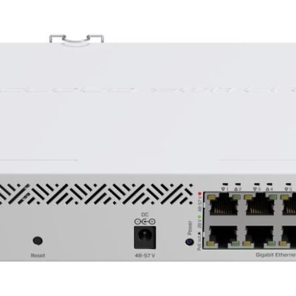 Switch MIKROTIK 8x10Base-T / 100Base-TX / 1000Base-T 2xSFP+ CSS610-8P-2S+IN  CSS610-8P-2S+IN 4752224007216