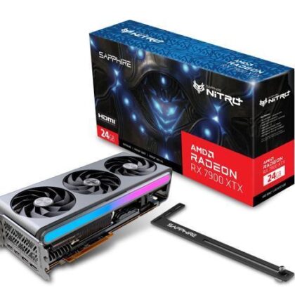 Graphics Card SAPPHIRE AMD Radeon RX 7900 XTX 24 GB GDDR6 384 bit PCIE 4.0 16x Active 2xHDMI 2xDisplayPort 11322-01-40G  11322-01-40G 4895106293328