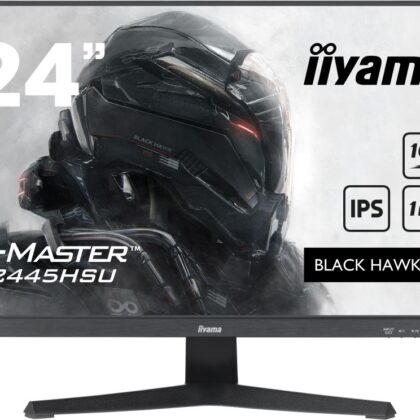 LCD Monitor IIYAMA G2445HSU-B1 24" Panel IPS 1920x1080 16:9 100Hz Matte 1 ms Speakers Tilt Colour Black G2445HSU-B1  G2445HSU-B1 4948570122738