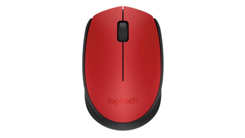 MOUSE USB OPTICAL WRL M171/RED 910-004641 LOGITECH  910-004641 5099206062870