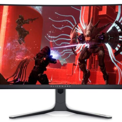 LCD Monitor DELL AW3423DW 34" Gaming/Curved/21 : 9 3440x1440 21:9 175Hz 0.1 ms Swivel Height adjustable Tilt 210-BDSZ  210-BDSZ 5397184567784