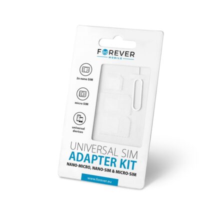 Forever  SIM Card Adapter Kit + Needle T_0008262 5900495222374