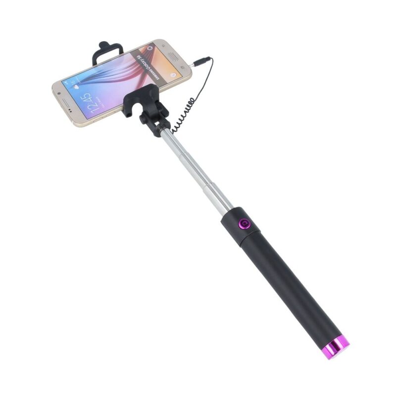 Forever JMP-100 Mini Selfie Stick with Remote Button and 3.5 mm Cable GSM032578 5900495622235