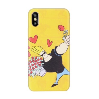 Cartoon Network Johnny Bravo Silicone Case for Apple iPhone X / XS Love CA-BC-IPH-X/XS-JB2 5901737946768