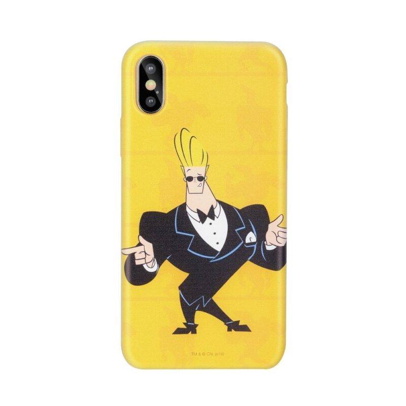 Cartoon Network Johnny Bravo Silicone Case for Apple iPhone XR Smoking CA-BC-IPH-XR-JB3 5901737947123