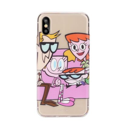 Cartoon Network Dexter Silicone Case for Apple iPhone X / XS Family CA-BC-IPH-X/XS-FA 5901737947888